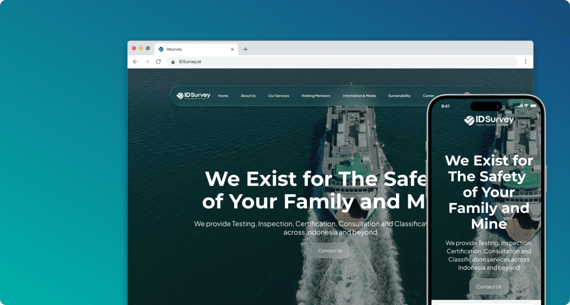 IDSurvey Landing Page Redesign Background