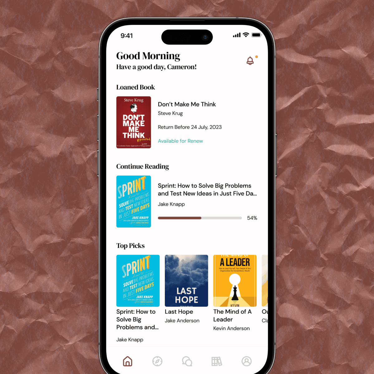 Library App Showcase Page 2