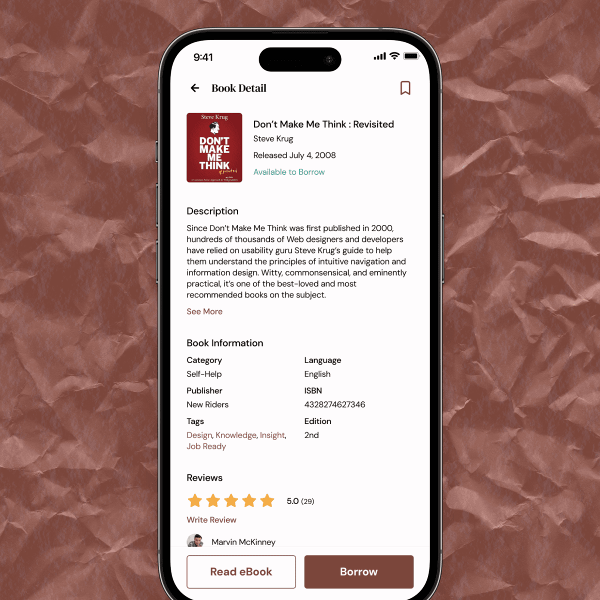 Library App Showcase Page 3