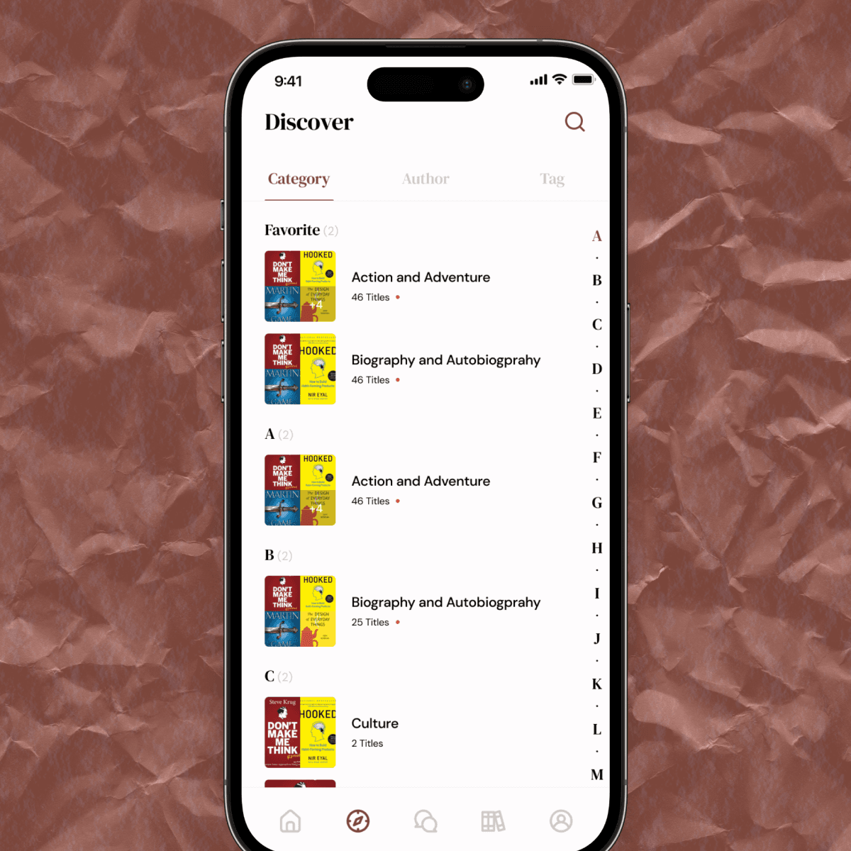 Library App Showcase Page 4