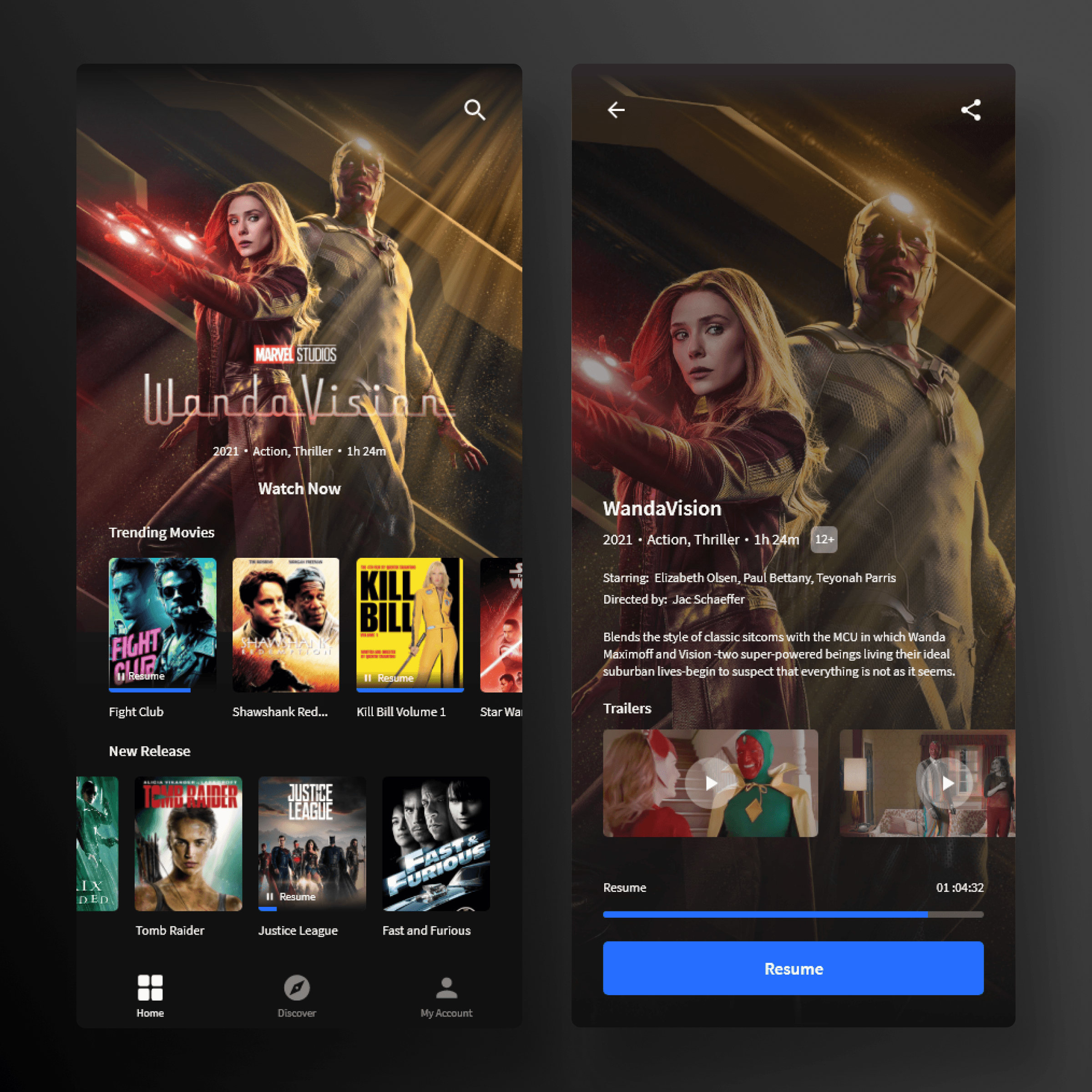 Movie Streaming App